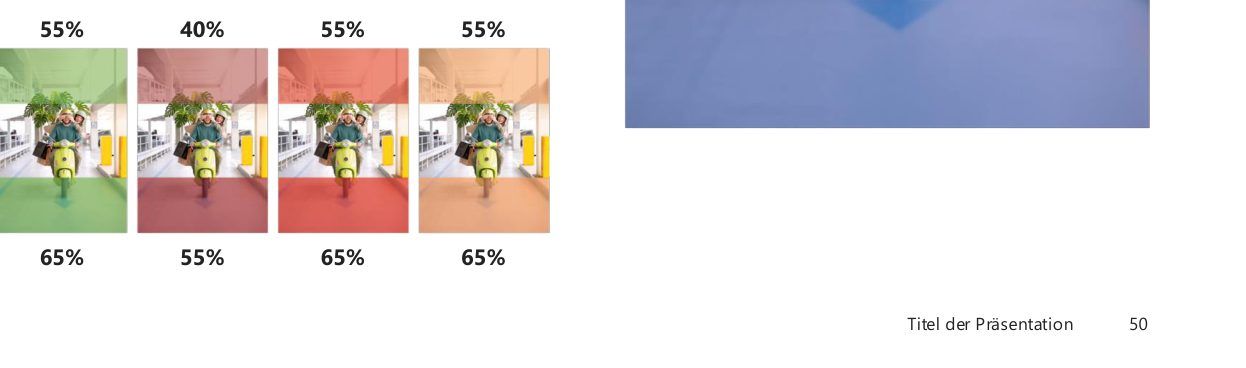 Farbeinsatz (Prinzip, Deckung NH = 100 %)